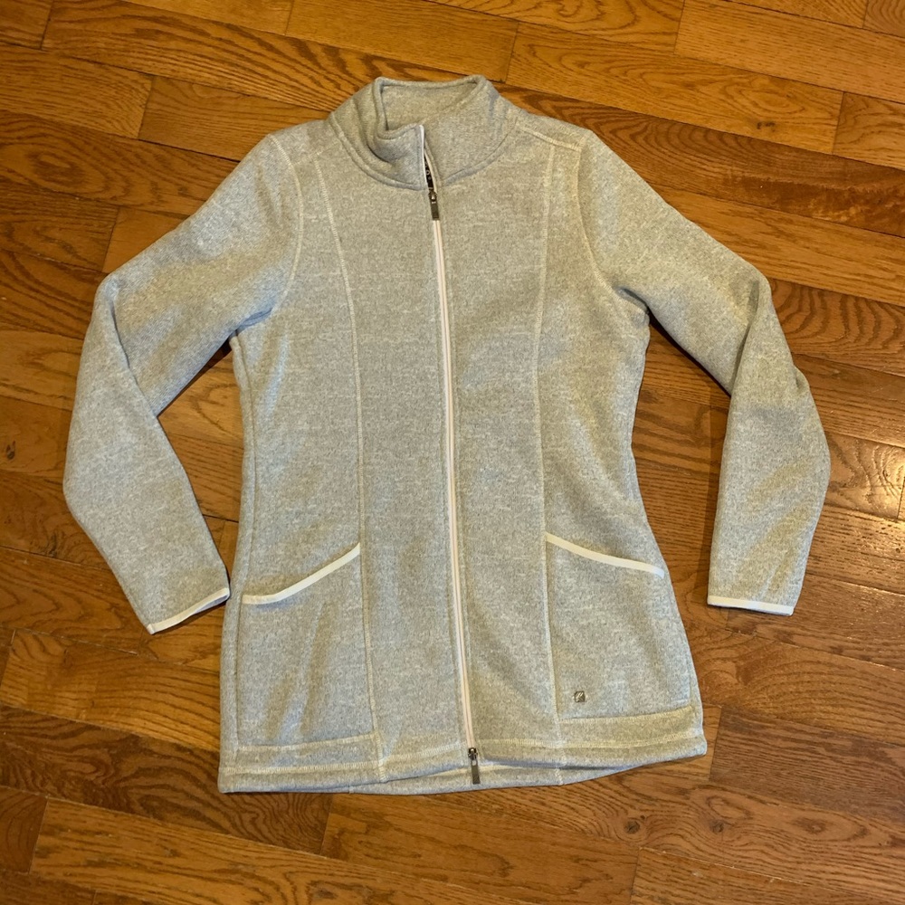 Cozy and Sleek Zip-up